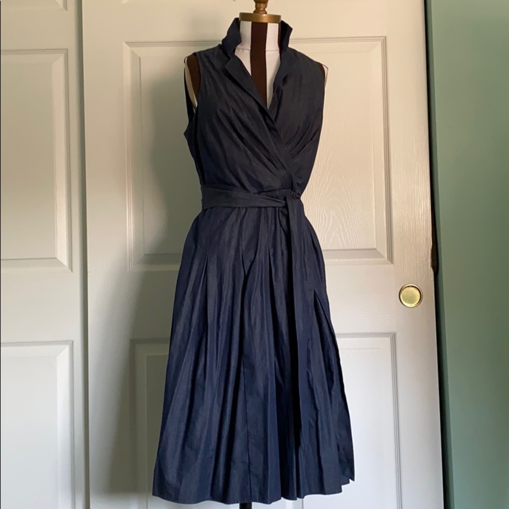 Blue dress